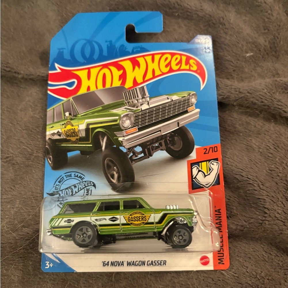 '🥦5/$25🥦 Hot Wheels '64 Nova Wagon Gasser